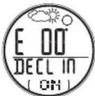 OREGON SCIENTIFIC RA202 - IMPOSTARE LA DECLINAZIONE - 1