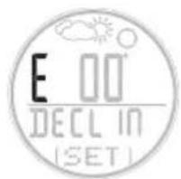 OREGON SCIENTIFIC RA202 - SET THE DECLINATION - 2