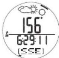 OREGON SCIENTIFIC RA202 - AJUSTAR O SENSOR DE CALIBRAGEM DA BÜSSOLA - 1