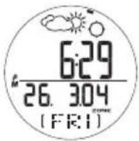 OREGON SCIENTIFIC RA202 - AJUSTE DE ALARMA DIARIA/ZONA HORARIA/SONIDO DE BOTONES - 2