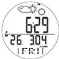 OREGON SCIENTIFIC RA202 - AJUSTAR O ALARMEDIARIO/2a ZONA HORARIA/SOMDASTECLAS - 2