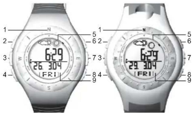 OREGON SCIENTIFIC RA202 - ARMBANDUHR - 1