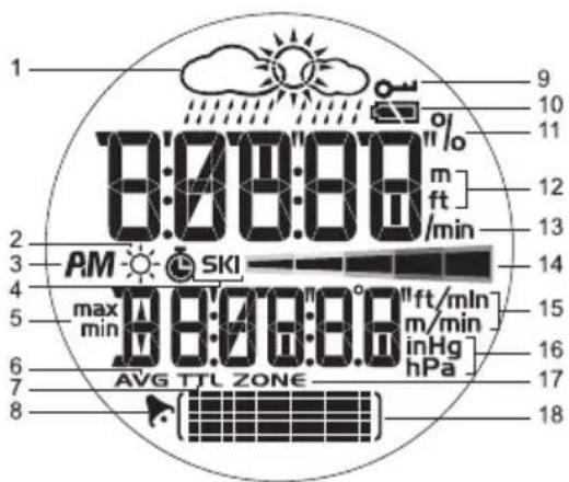 OREGON SCIENTIFIC RA103 - LCD DISPLAY - 1