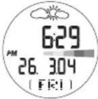 OREGON SCIENTIFIC RA103 - VERSCHIEDENE ARTEN DER UHRENANZEIGE - 1