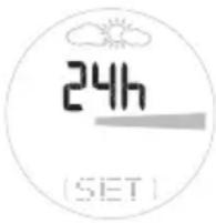 OREGON SCIENTIFIC RA103 - AJUSTE DE LA HORA/CALENDARIO/UNIDADES DE MEDIDA - 1