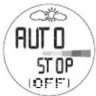 OREGON SCIENTIFIC RA103 - EINSTELLEN DES AUTOSTOPPS - 1