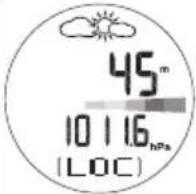 OREGON SCIENTIFIC RA103 - LES DIFFERENTS AFFICHAGES DE L'ALTITUDE - 3