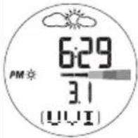 OREGON SCIENTIFIC RA103 - INFORMAZIONI VISUALIZZABILI IN MODALITÀ OROLOGIO - 6