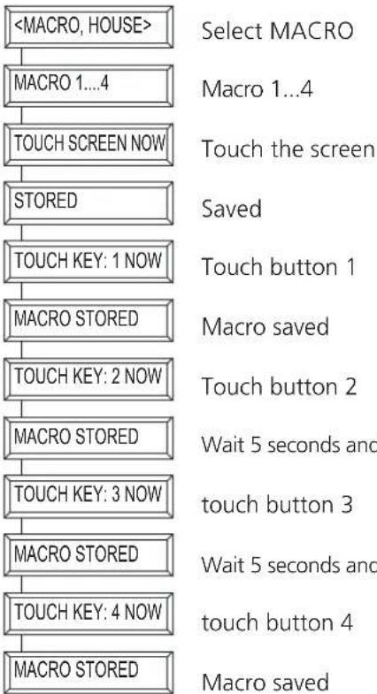 MARMITEK EasyTouch Panel 10 - Adding a macro button - 2