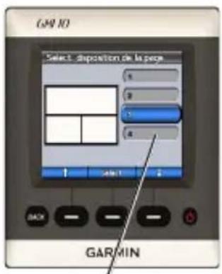 GARMIN GMI 10 - Pour creer le premier écran d'instrument personnelise : - 1