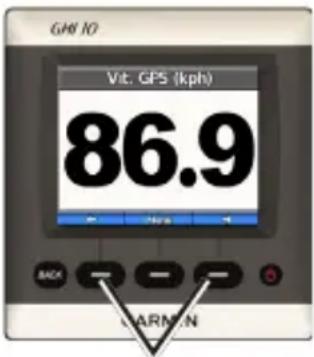 GARMIN GMI 10 - Passage d'un écran d'instrument à un autre dans une catégorie - 1