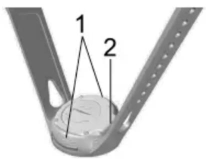 BEURER AS 50 - Port du capteur d'activité comme montre-bracelet - 1