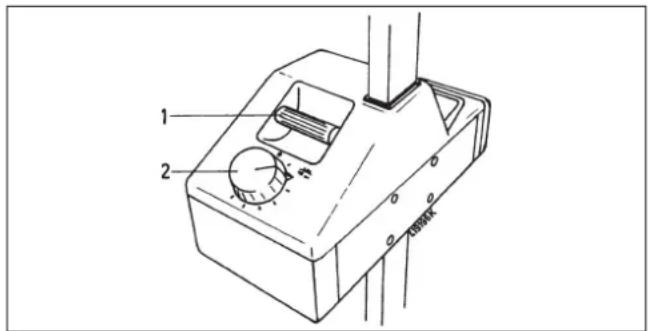 BOSCH EFLE60 - Aufstellen der Prüfgeräte - 1