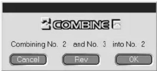 SONY PCLKMD1 - Combining recorded tracks (COMBINE function) - 1