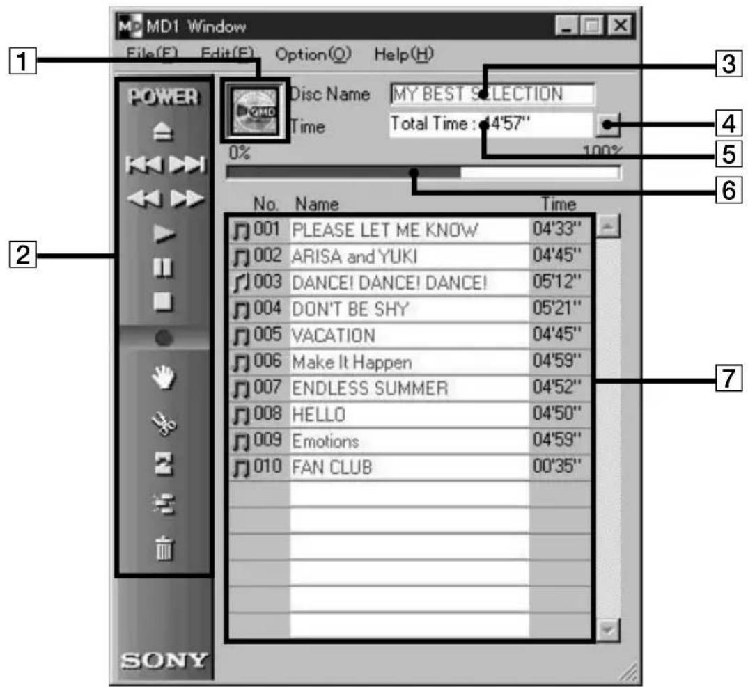 SONY PCLKMD1 - MD-Bedienungstafel - 1