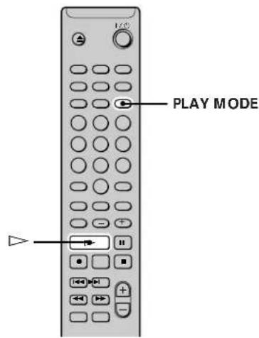SONY MDSPC2 - Playing Tracks in Random Order (Shuffle Play) - 1