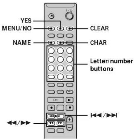 SONY MDSPC2 - Naming Tracks or MDs - 1