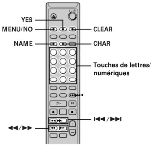 SONY MDSM100 - Titrage d'une plage ou d'un MD - 2