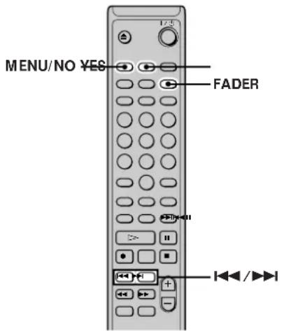 SONY MDSM100 - Fondu à l'entrée et en sortie - 1