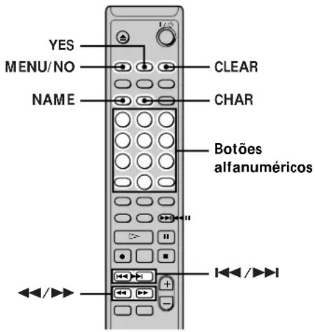 SONY MDSM100 - Nomeação de uma faixa ou MD - 2