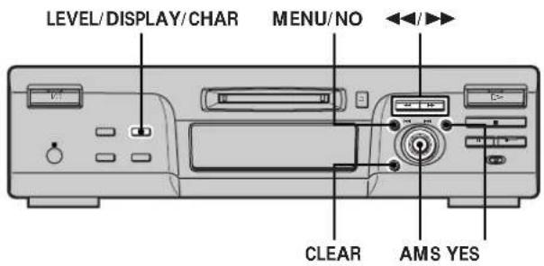 SONY MDSM100 - Titulación de canciones o del minidisco - 1