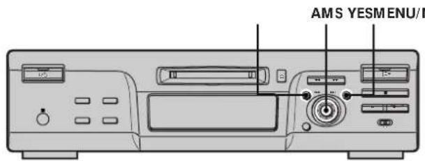 SONY MDSM100 - Modification du programme - 1