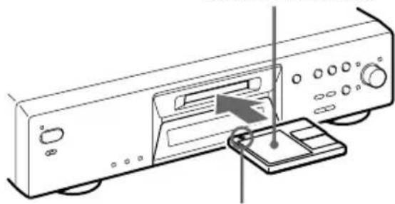 SONY MDSJE480 - Mise en place d'un MD - 1
