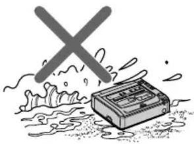 SONY GVD200E - Sicherheitsmaßnahmen für den Umgang mit dem Videorecorder - 1