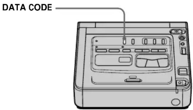 SONY GVD200E - Die Datenocodefungtion - 1