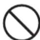 ROLAND AC40 - Don't allow foreign objects or liquids to enter unit; never place containers with liquid on unit - 1