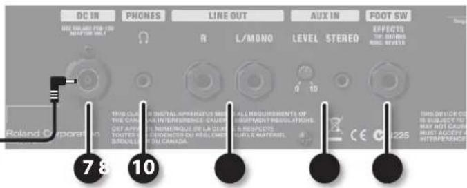 ROLAND AC40 - REMARQUE - 3