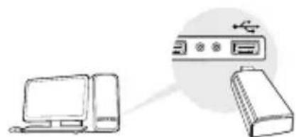 TP-LINK TLWN727N - Koble til en datamaskin - 1