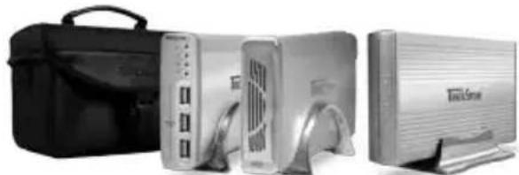 TrekStor Maxi x.u - 1) Verbinden der TrekStor DataStation mit einem PC - 1