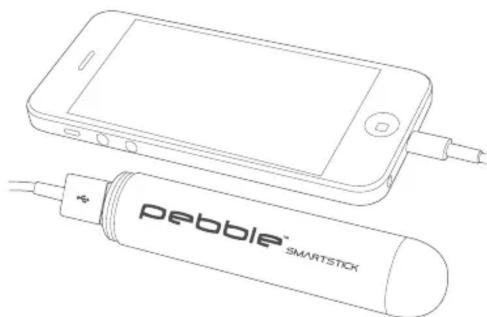 Veho Pebble Smartstick Plus - Charging your mobile device - 1