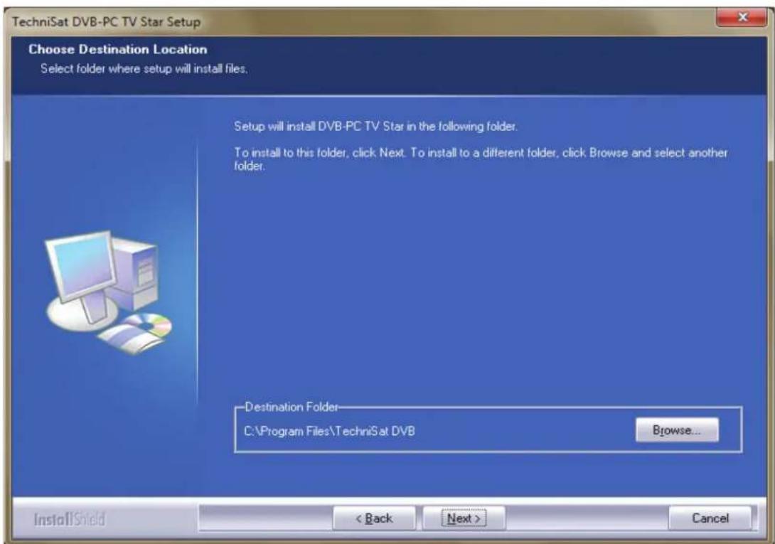 TECHNISAT SkyStar S2 - Installing the DVB-PC TV Stars applications - 6