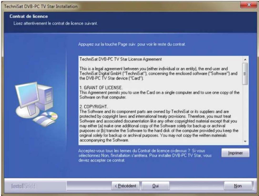 TECHNISAT SkyStar S2 - Installation des applications Star TV PC-DVB - 5