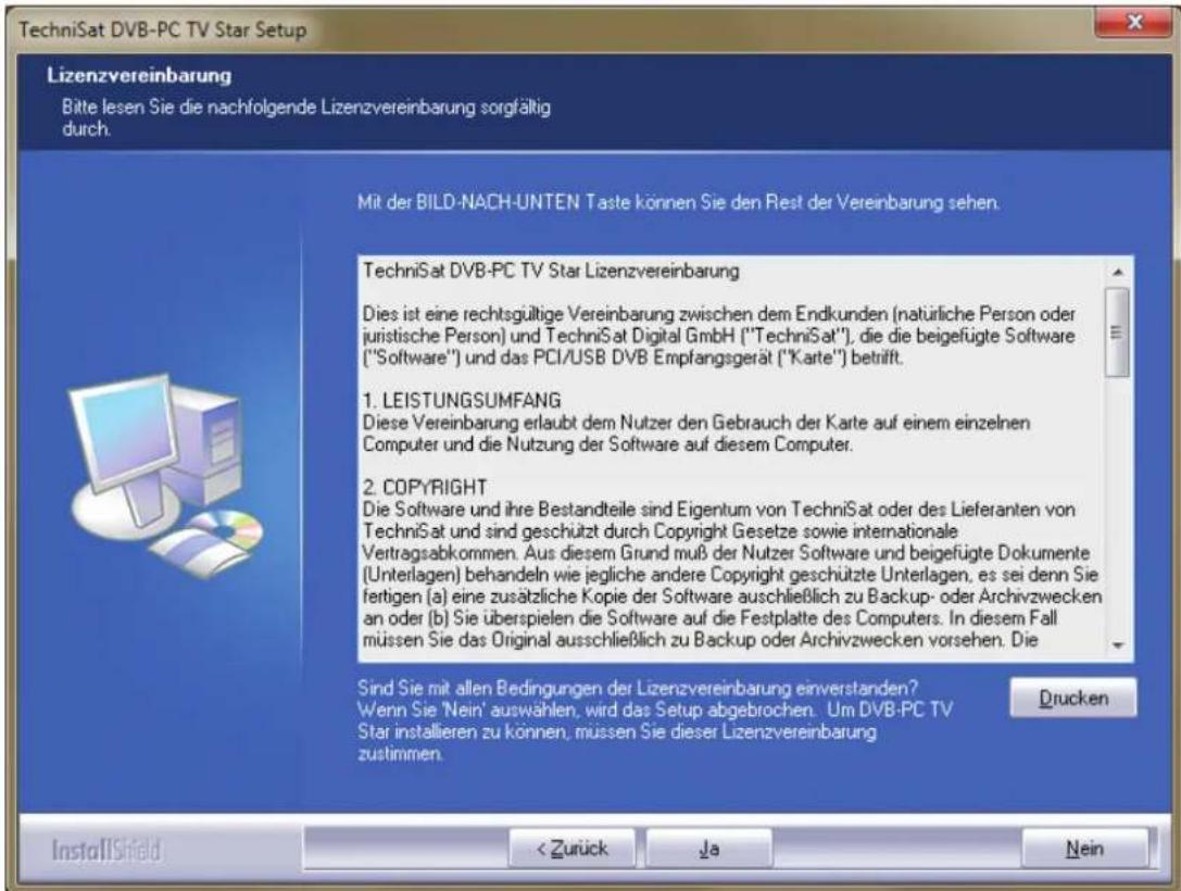 TECHNISAT SkyStar S2 - Installation der DVB-PC TV Stars-Anwendungen - 5