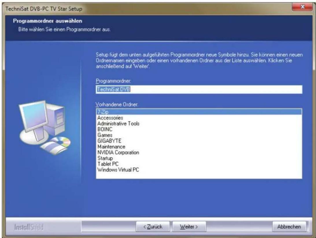 TECHNISAT SkyStar S2 - Installation der DVB-PC TV Stars-Anwendungen - 7