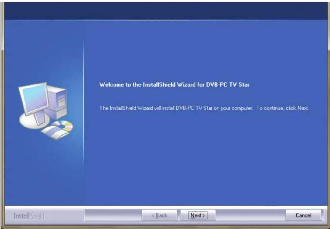 TECHNISAT SkyStar S2 - „DVB-PC-TV Stars"programu diegimas - 4