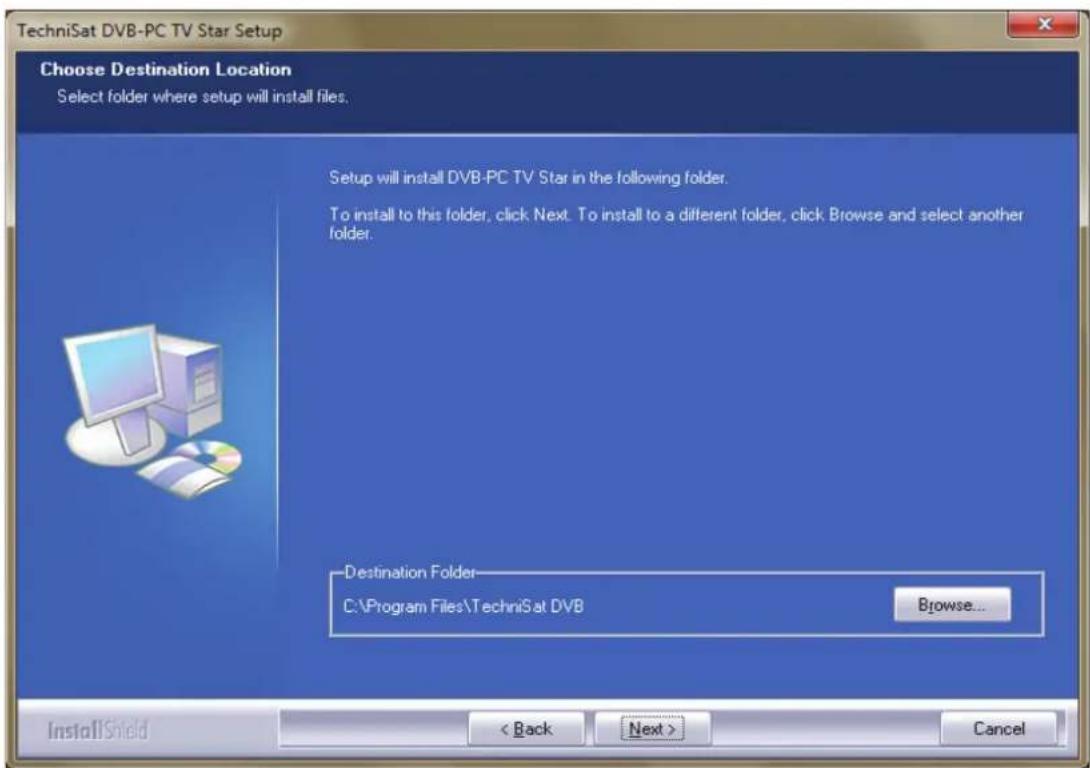 TECHNISAT SkyStar 2 eXpress HD - Installing the DVB-PC TV Stars applications - 6