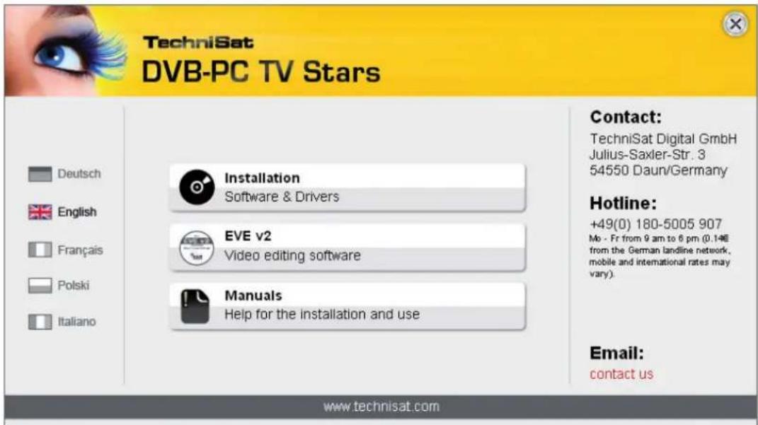 TECHNISAT SkyStar 2 eXpress HD - Instalação dos controladores e pacotes de software - 1