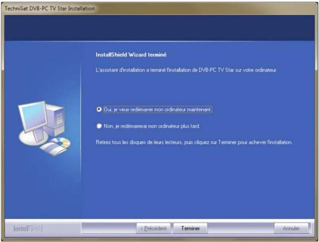 TECHNISAT SkyStar 2 eXpress HD - Installation des applications Star TV PC-DVB - 8