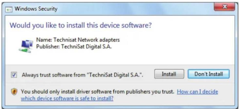 TECHNISAT SkyStar 2 eXpress HD - Draiverite ja tarkvarapakettide installimine - 4