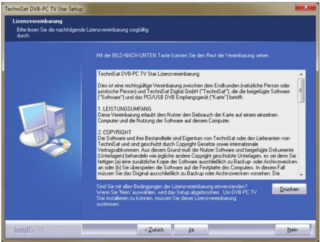 TECHNISAT SkyStar 2 eXpress HD - Installation der DVB-PC TV Stars-Anwendungen - 5