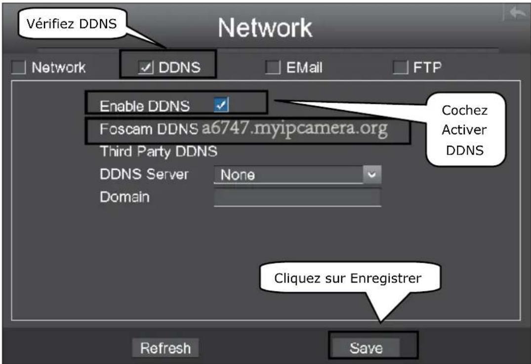EBODE IPV4NVR - Configurer le DDNS. - 1