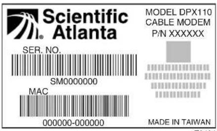 CISCO Webstar DPX110 - Contacting Your Local Cable Service Provider - 1