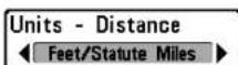 HUMMINBIRD Matrix 37 - Réglage des unités de température : - 1