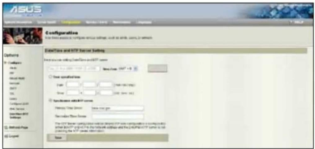 ASUS ASMB4IKVM - Date/Time/NTP 设置 (Date/Time/NTP Settings) - 1