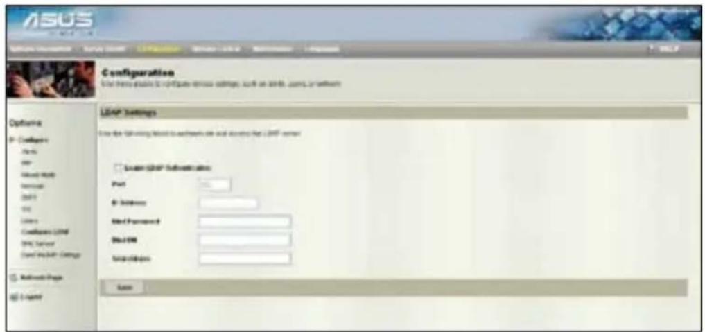 ASUS ASMB4IKVM - 设置LDAP（Configure LDAP） - 1