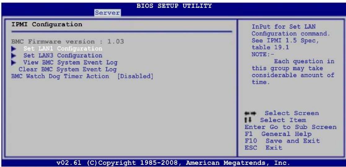 ASUS ASMB4IKVM - IPMI设置（IPMlConfiguration） - 1